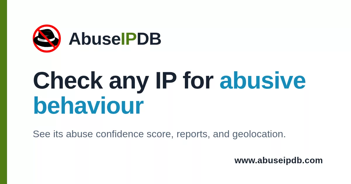 AbuseIPDB 官方分享图（1200×630）